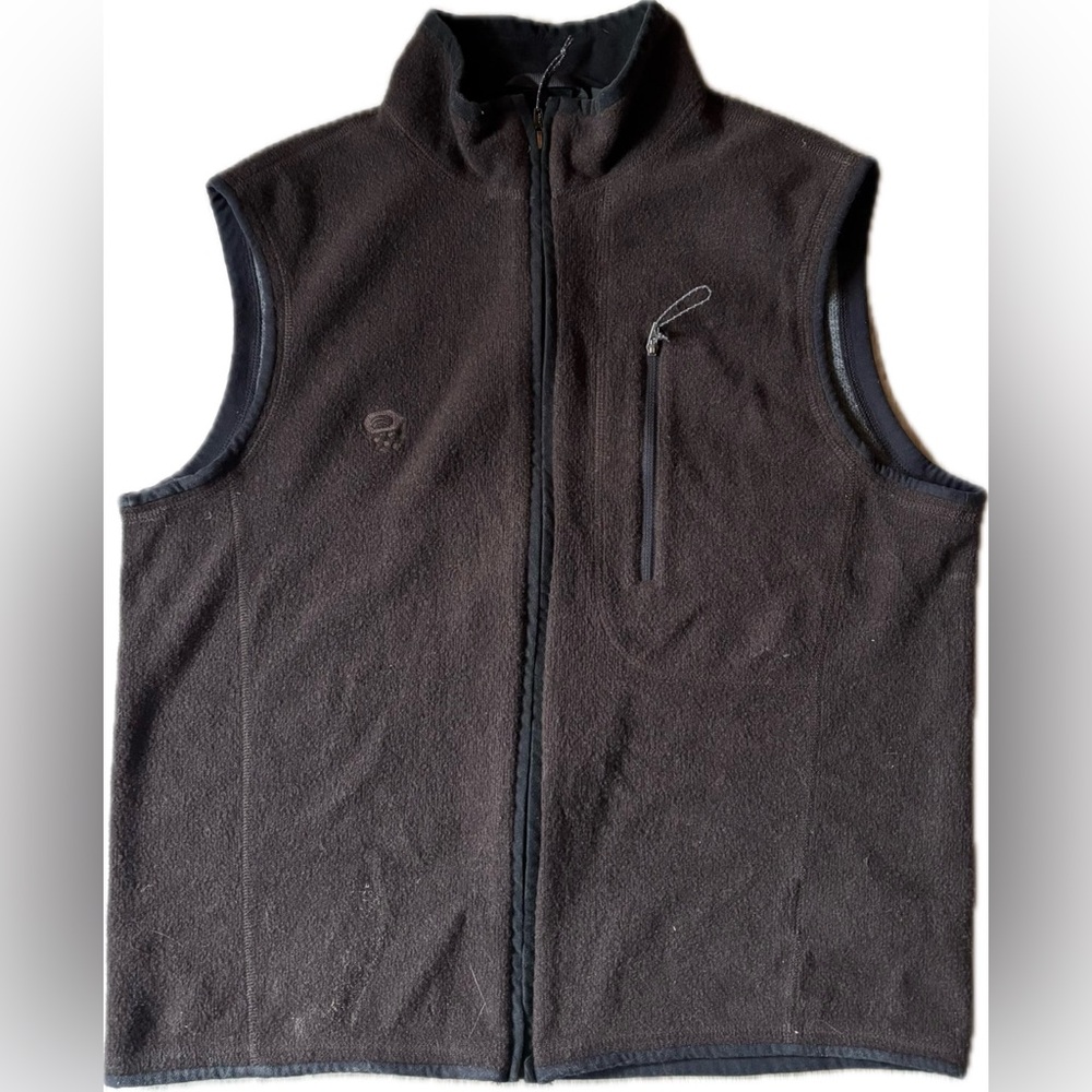 Mountain Hardwear Brown Wool / Fleece Vest